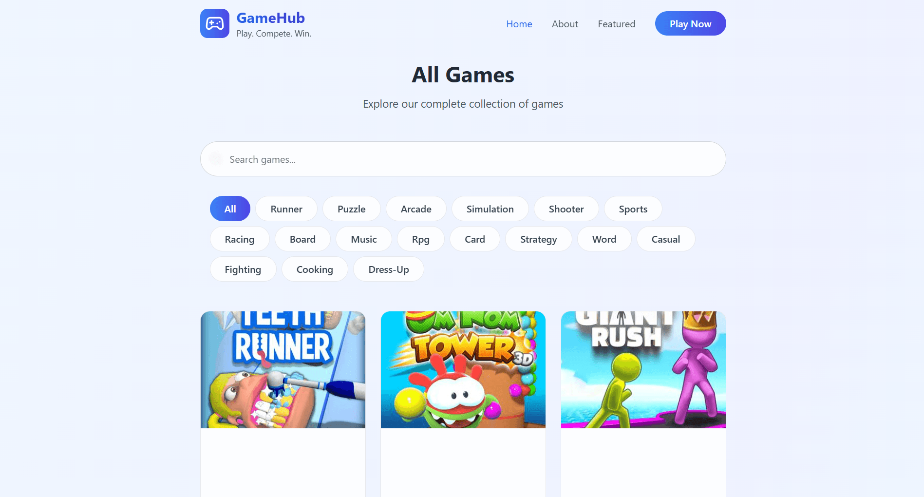 HTML5 Game Platform